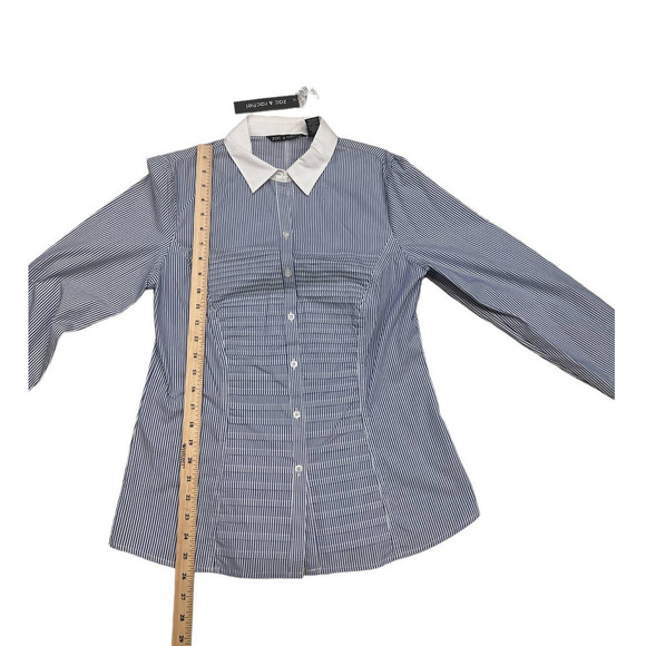 NWT Zack & Rachel stripped button down shirt sz Large - Picture 6 of 8